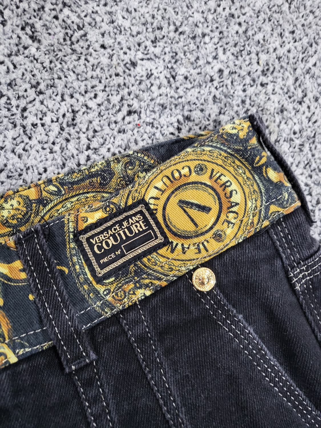 VERSACE 블랙 진 상품이미지3