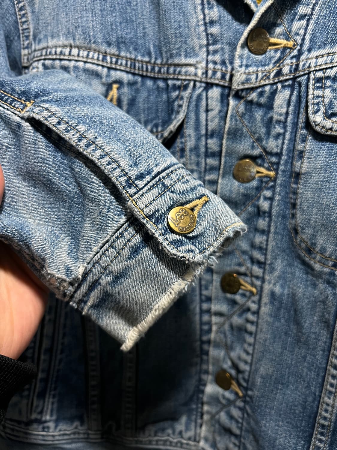 [M]Lee 스톰라이더 빈티지 워싱 트러커 자켓 R8 상품이미지5