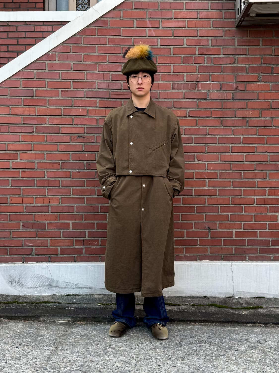 YOKE coat 요크 벨티드 코트 상품이미지1