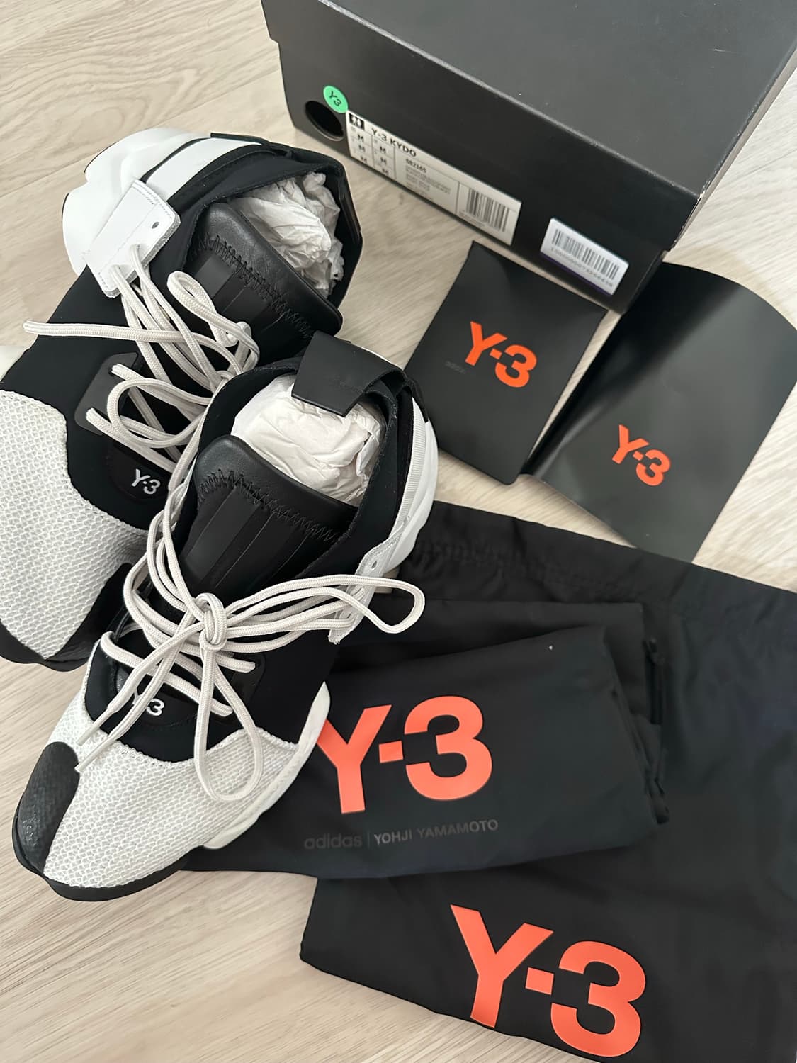 (새제품) Y3 요지야마모토 KYDO 255~260mm 상품이미지3
