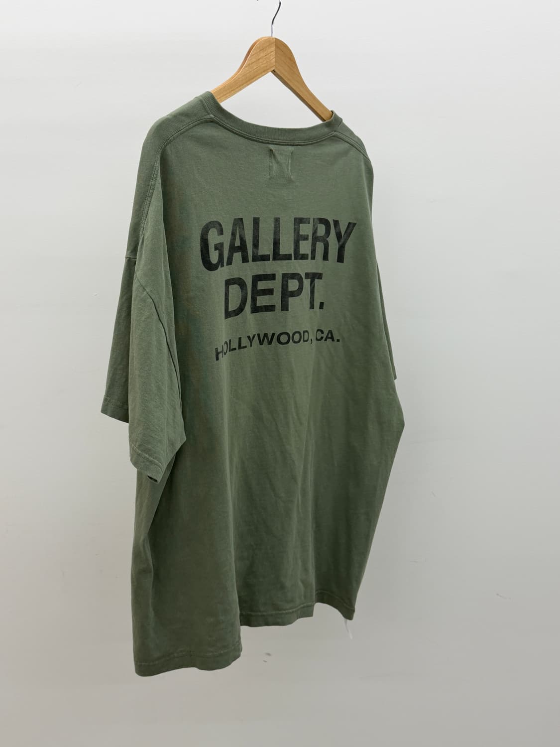 갤러리티파트먼트 반팔티 그린XXL 상품이미지3