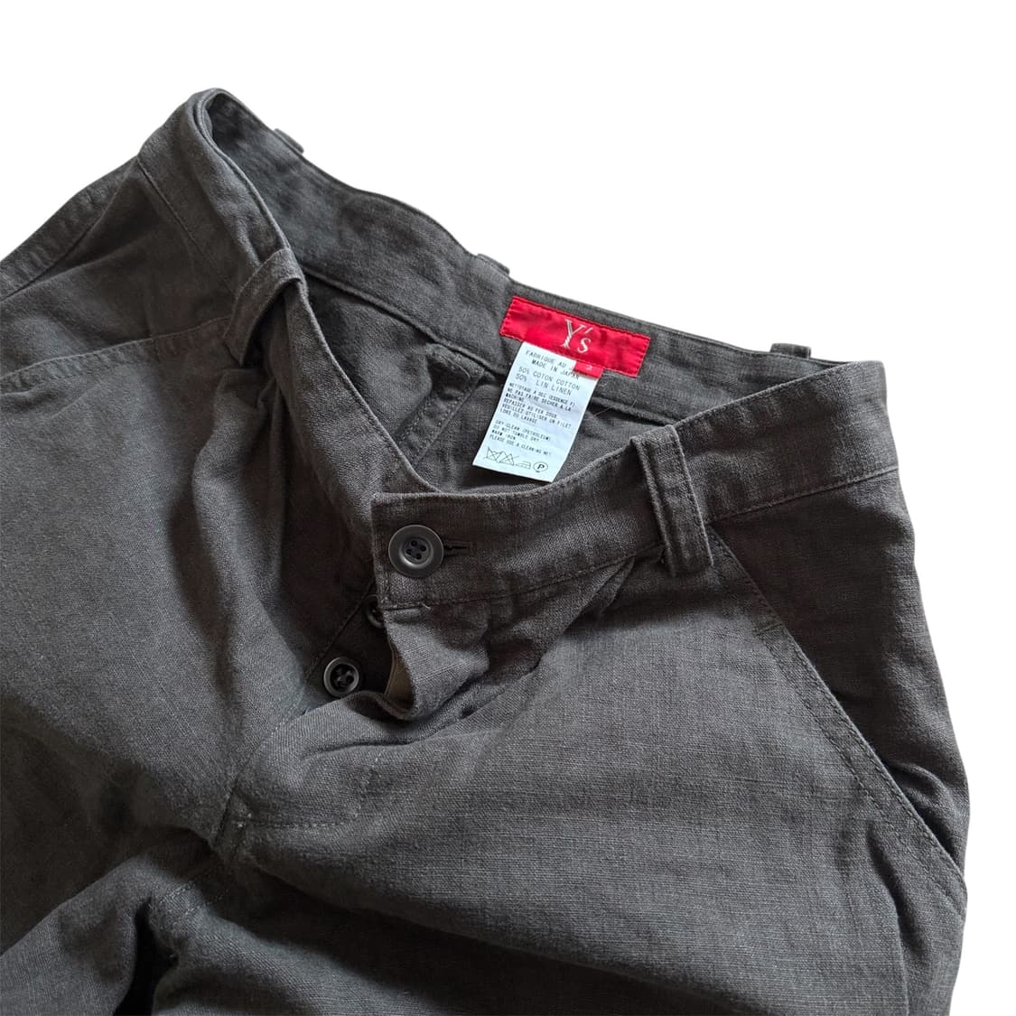 요지야마모토 투포켓 카고 팬츠 상품이미지4