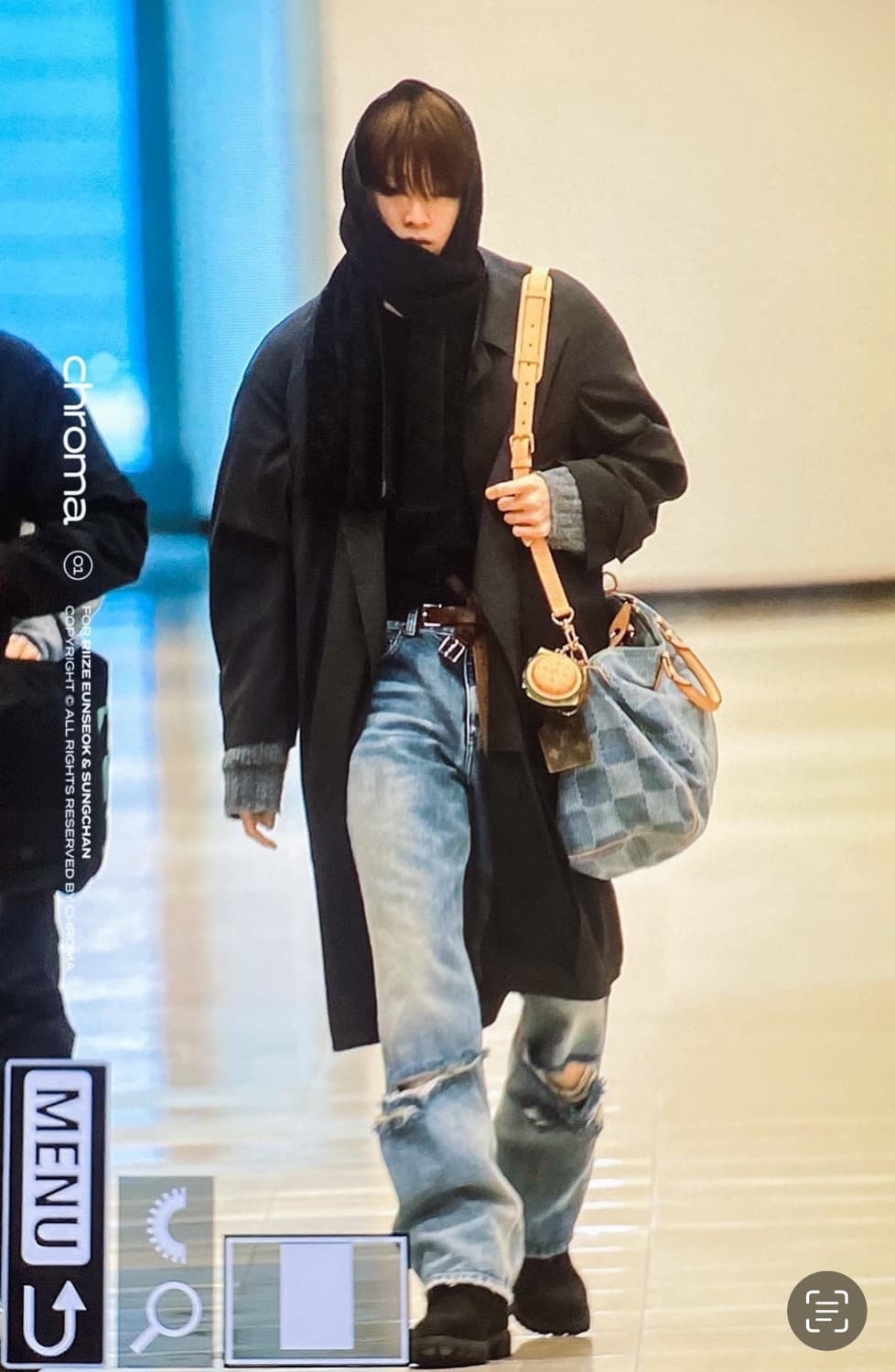 [S] 렉토 디스진 디스트로이드 데님 블루 상품이미지6