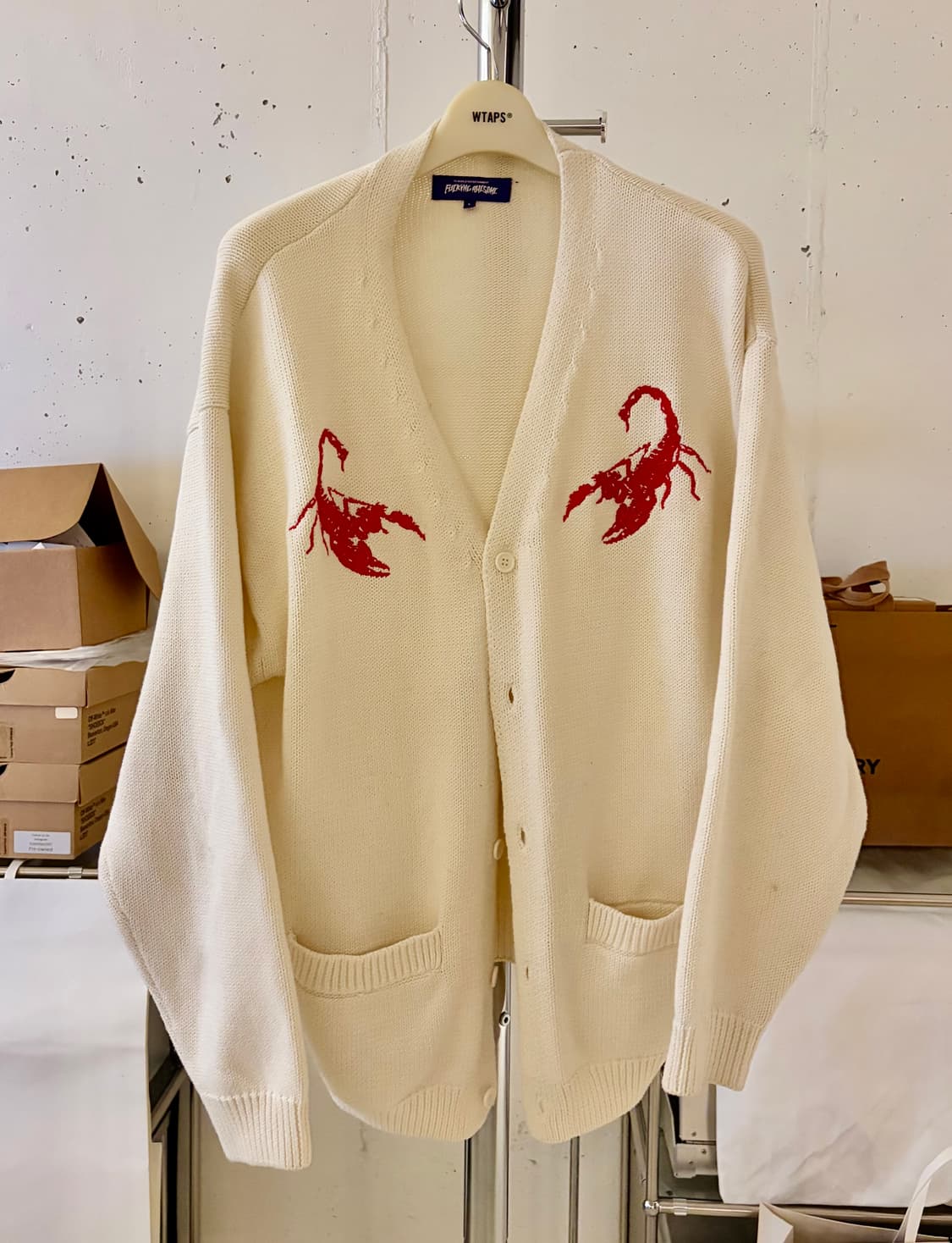 fucking awesome 전갈 자수 가디건 / L사이즈 상품이미지2