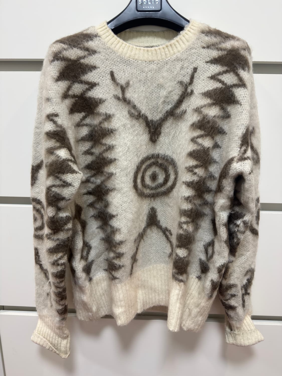 남2서8 크림색 니트 상품이미지1