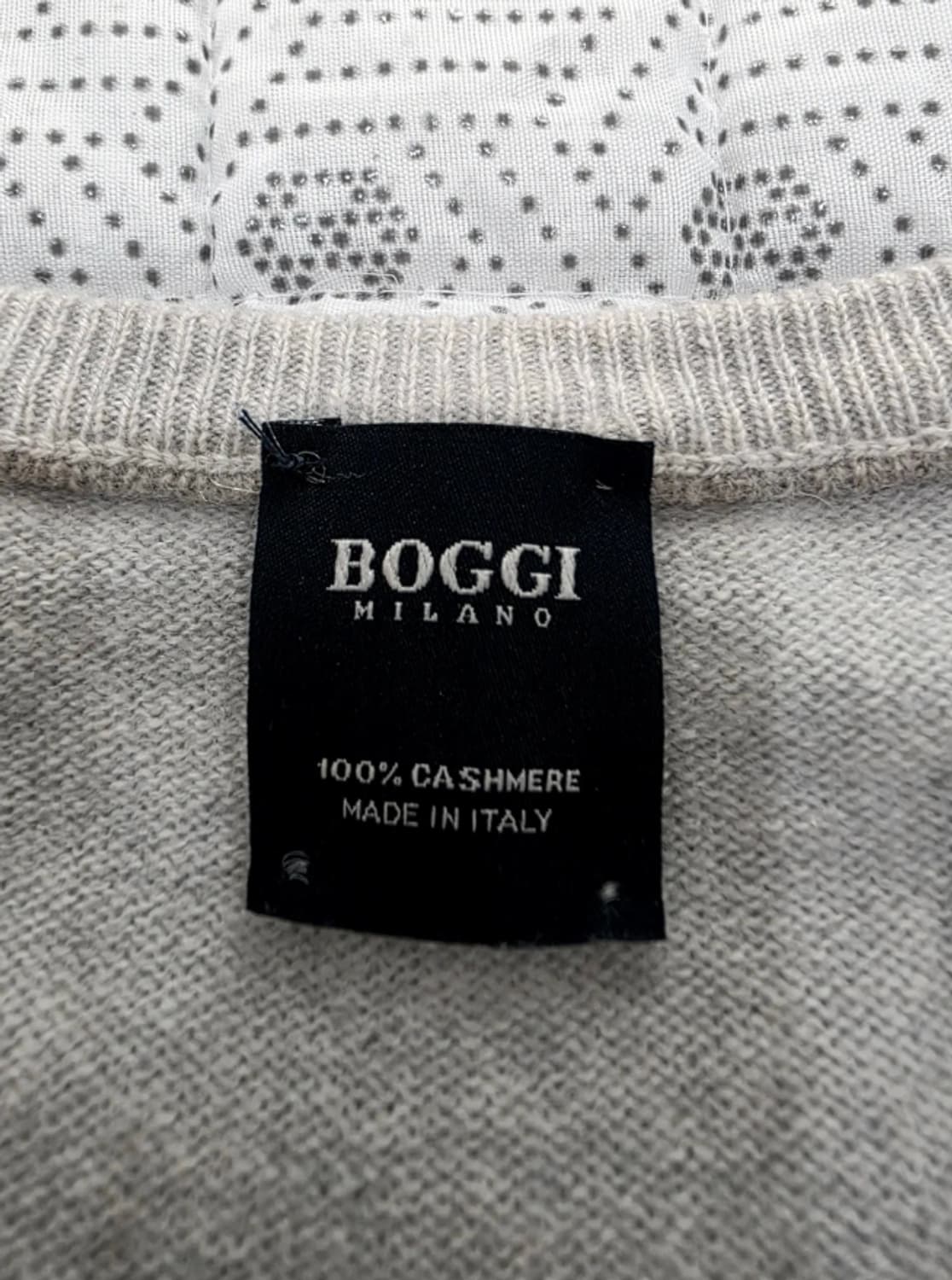 BOGGI MILANO 보기밀라노 캐시미어 스웨터 XL 상품이미지6