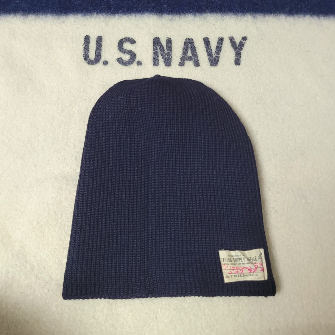 WWii Usn Watch Cap–Anchor Tag (미해군 와치캡) 상품이미지4