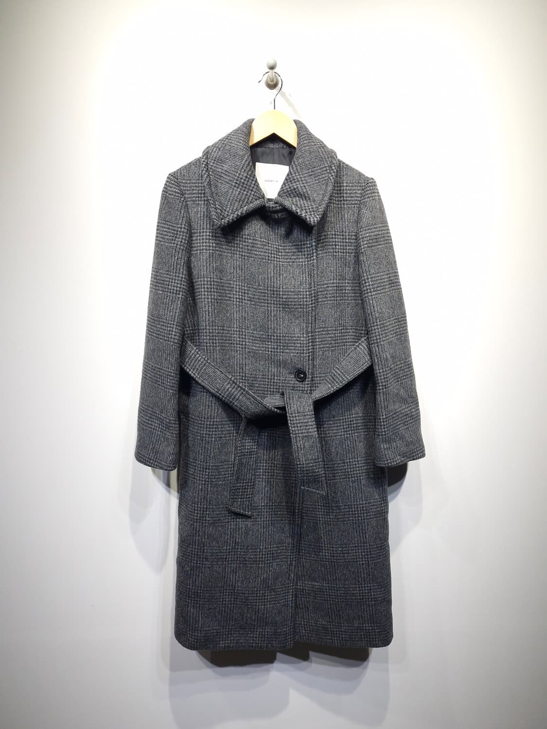 NILBY P 닐바이피 스탠다드 체크 더블코트[32] 상품이미지3