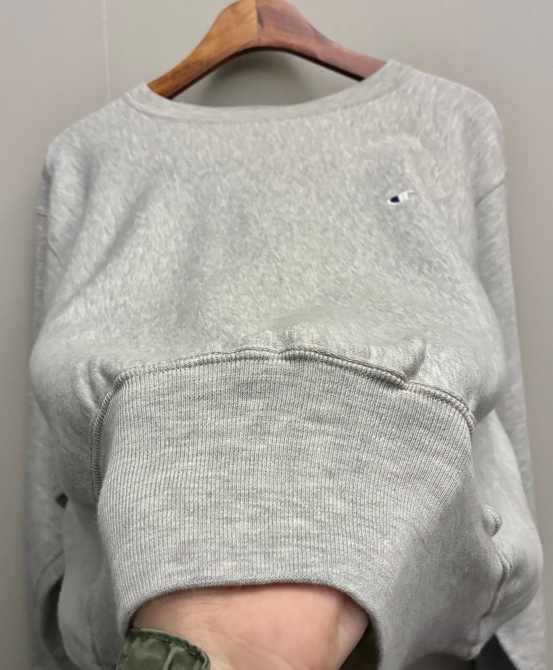 (L~XL)90s 챔피온 빈티지 리버스위브 스웻셔츠 맨투맨 멜란지그레이 상품이미지7