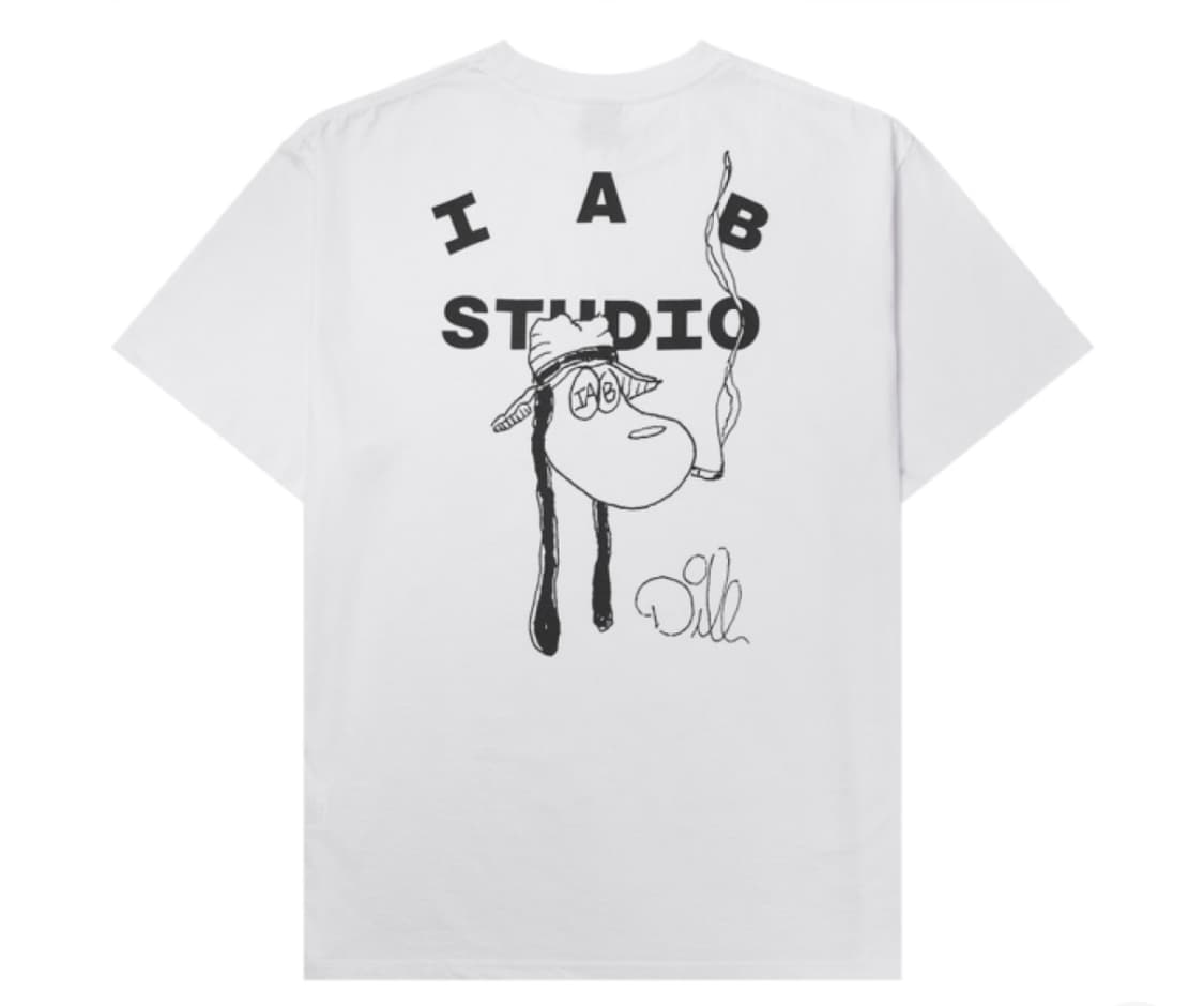 아이앱 스튜디오 x 퍼킹 어썸 티셔츠 화이트 상품이미지1