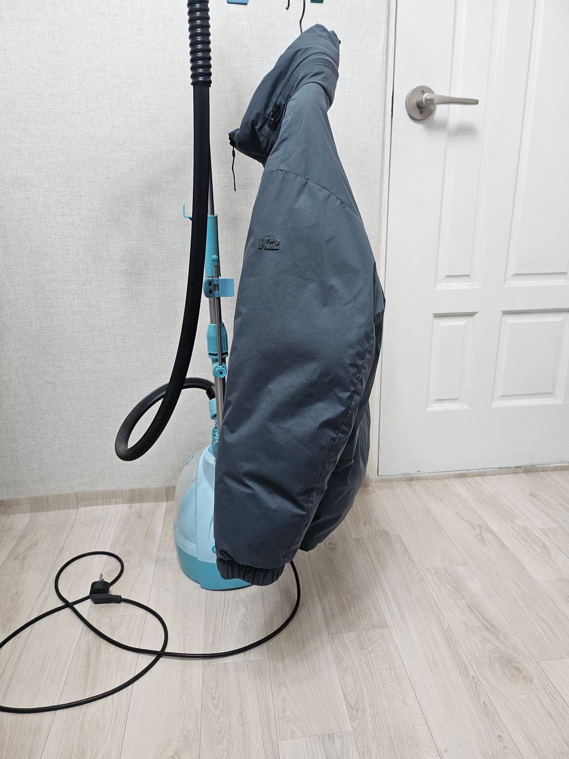 (95~100)M☆우주매물☆K2씬에어 박서준 [그레이] 에어 구스다운패딩 상품이미지8