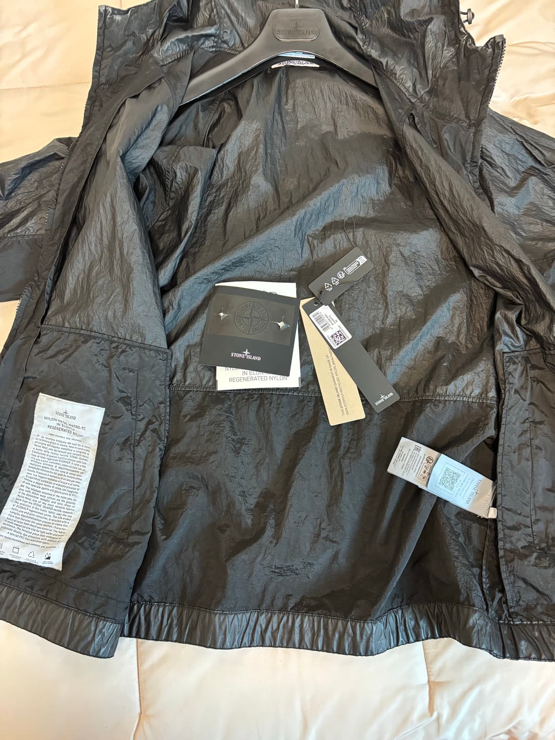 스톤아일랜드 나일론메탈 와트로 TC 자켓 상품이미지4