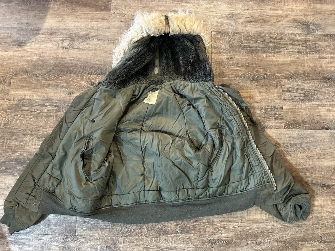 70s 알파 인더스트리 N-2B 헤비 플라잉 자켓 상품이미지4