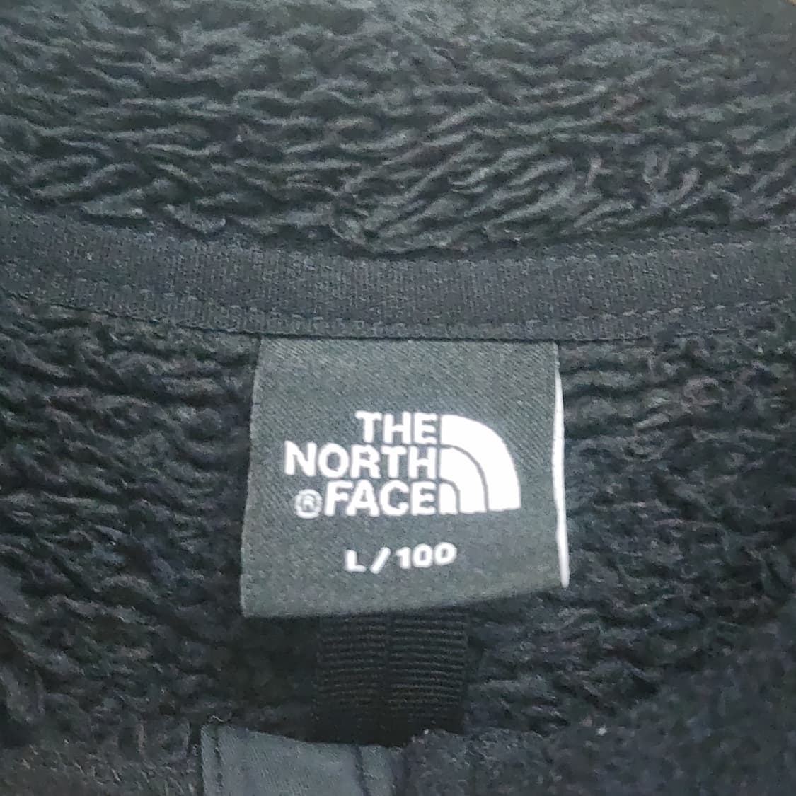 노스페이스 블랙 후드집업 상품이미지3