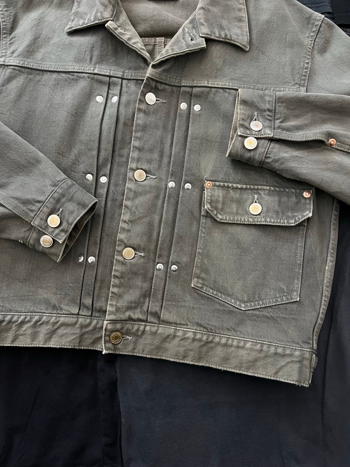 Tanaka nytyo 1세대 데님 트러커 자켓 상품이미지5