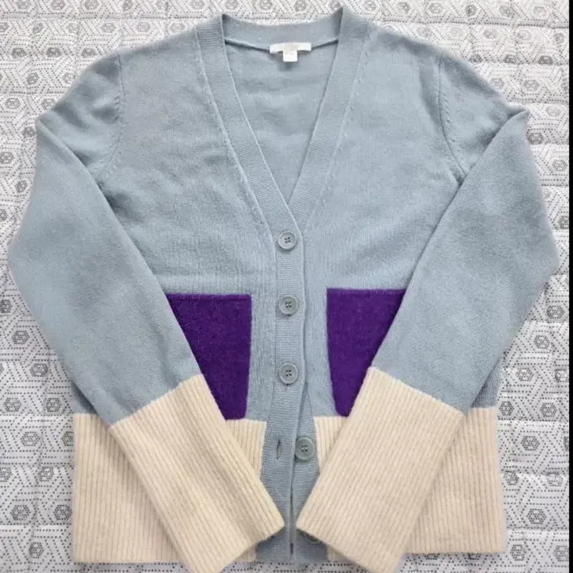 COS 코스 컬러블록 가디건 ~55 상품이미지2