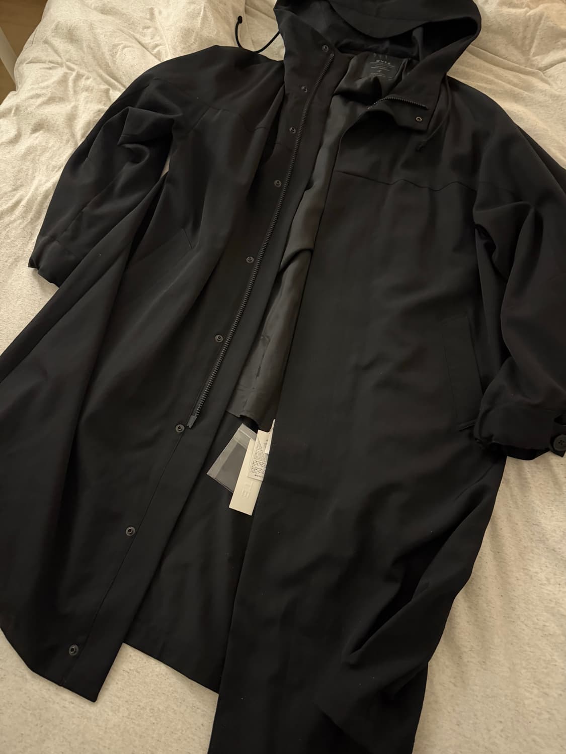 s’yte by Yohji Yamamoto 워셔 울 개버딘 밀리터리 코트 상품이미지5