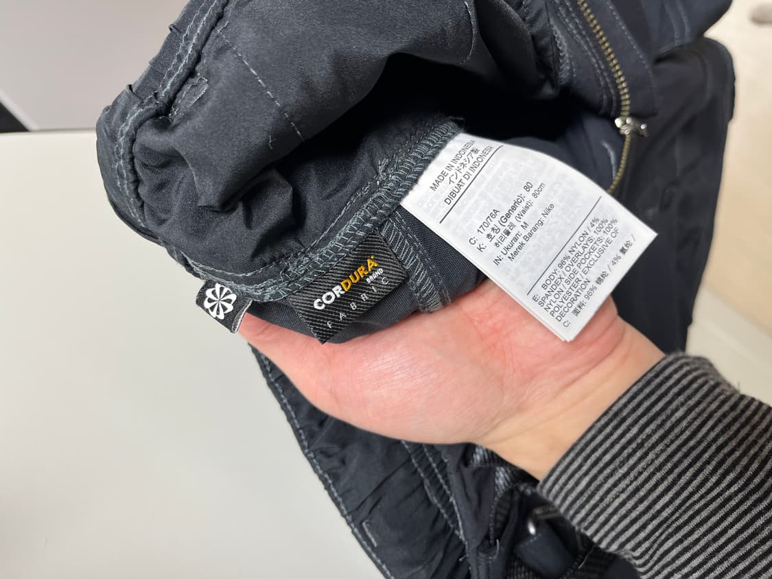 나이키 ACG 스미스 서밋 카고 팬츠 블랙 서밋 화이트 - 아시아 상품이미지5