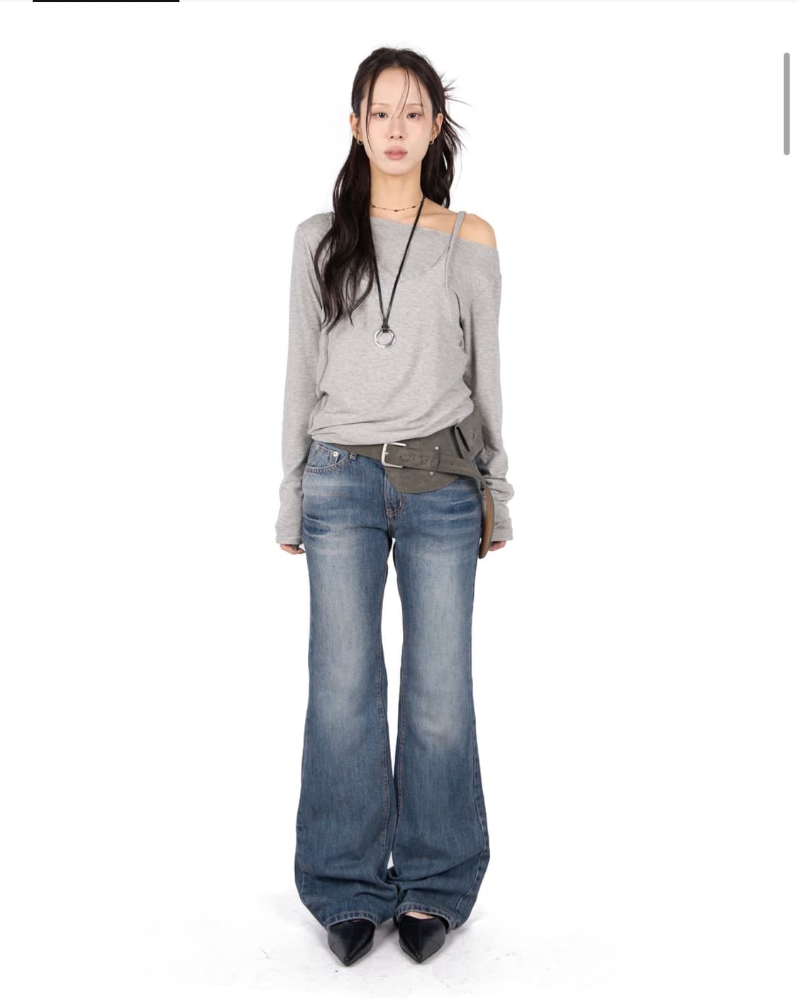 릿킴 SHADOW FLARE JEANS 새상품 상품이미지2