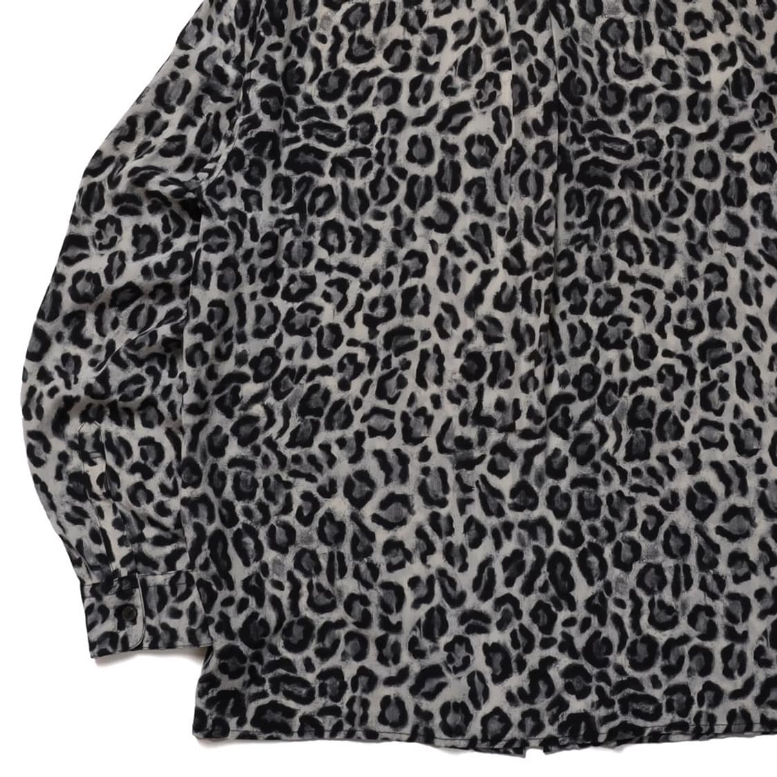 MASU Zip Up Leopard Silk Shirt    상품이미지8