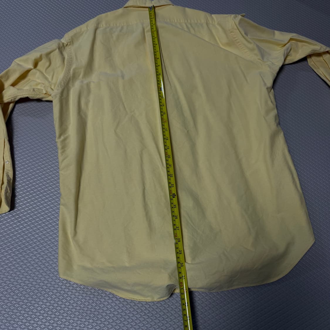 (봄나들이)폴로랄프로렌 옥스포드 셔츠 16 34 옐로우 실측 2xl 상품이미지6