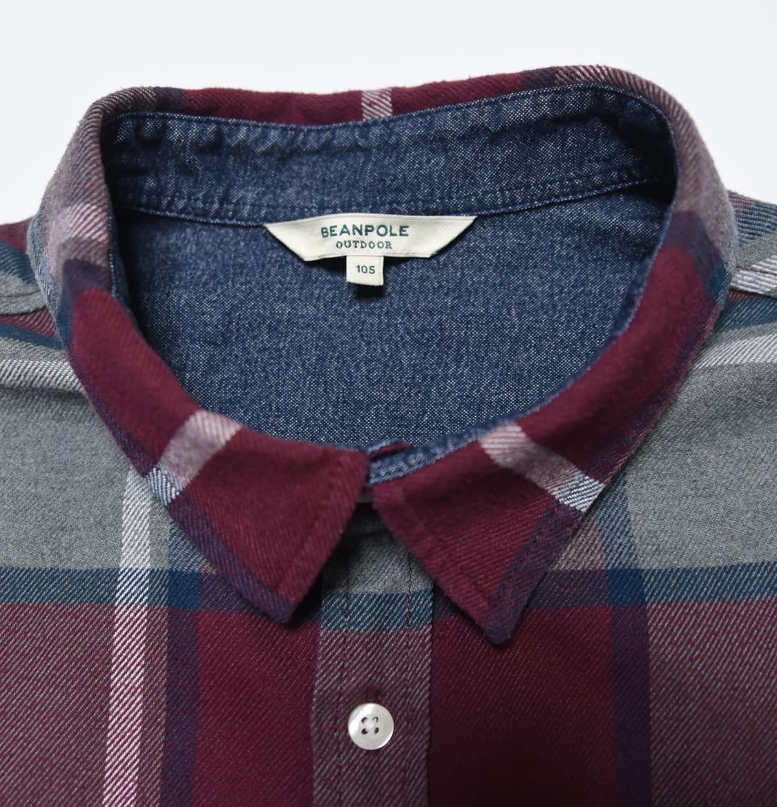 빈폴 Beanpole 체크 남방 105 남성 셔츠 캐주얼 상품이미지2