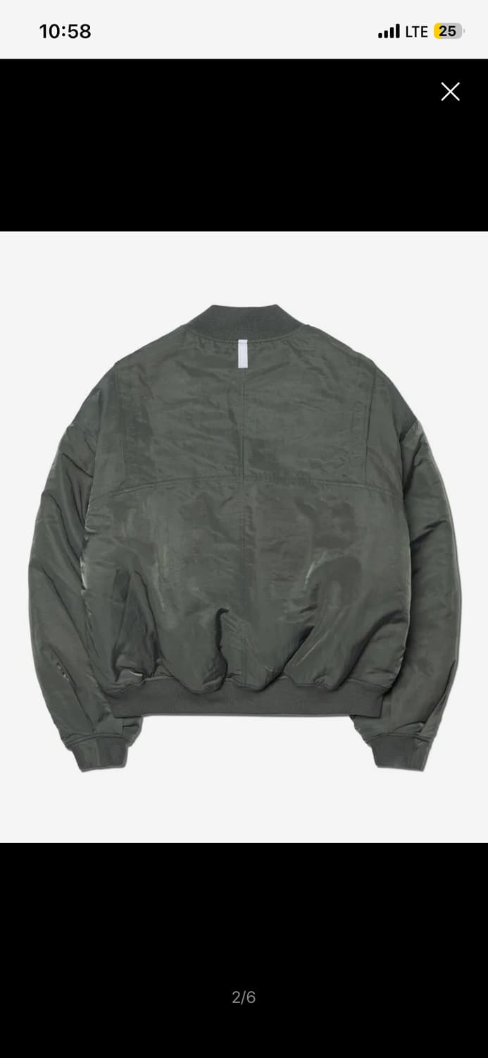 노매뉴얼 L.W BOMBER JACKET - DEEP KHAKI 상품이미지2