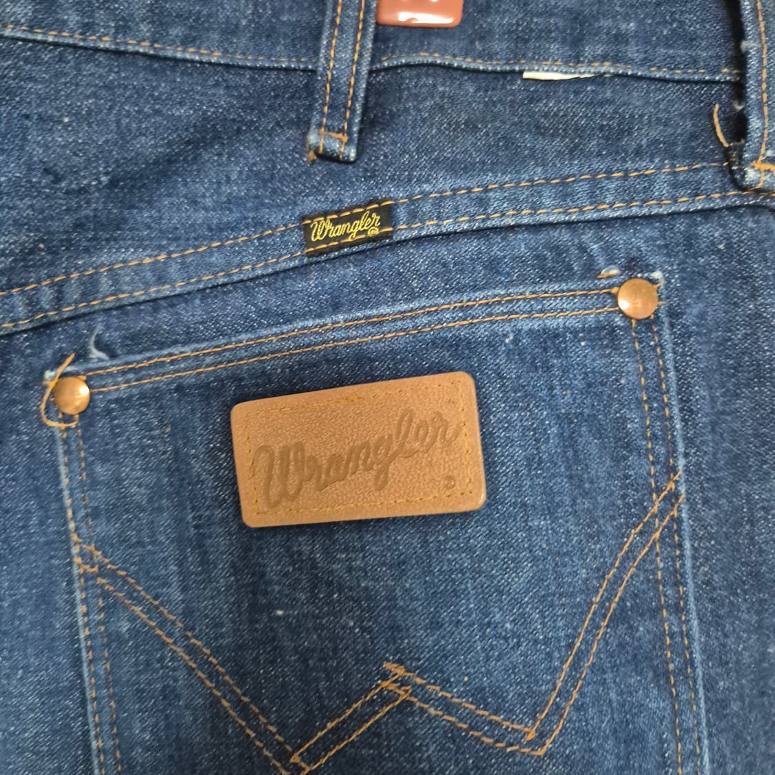 70's 랭글러 wrangler 11mjz 스트레이트 데님 상품이미지7