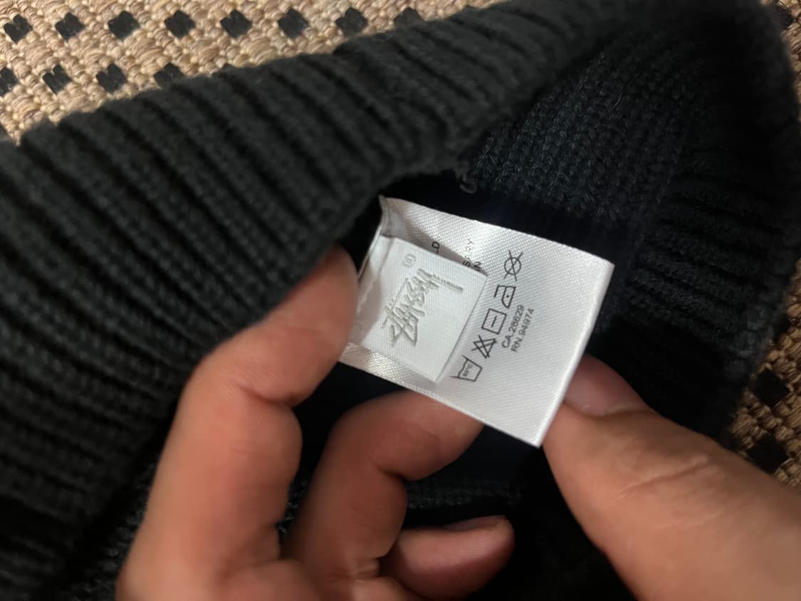 스투시 S 컬리 니트 XL 상품이미지4