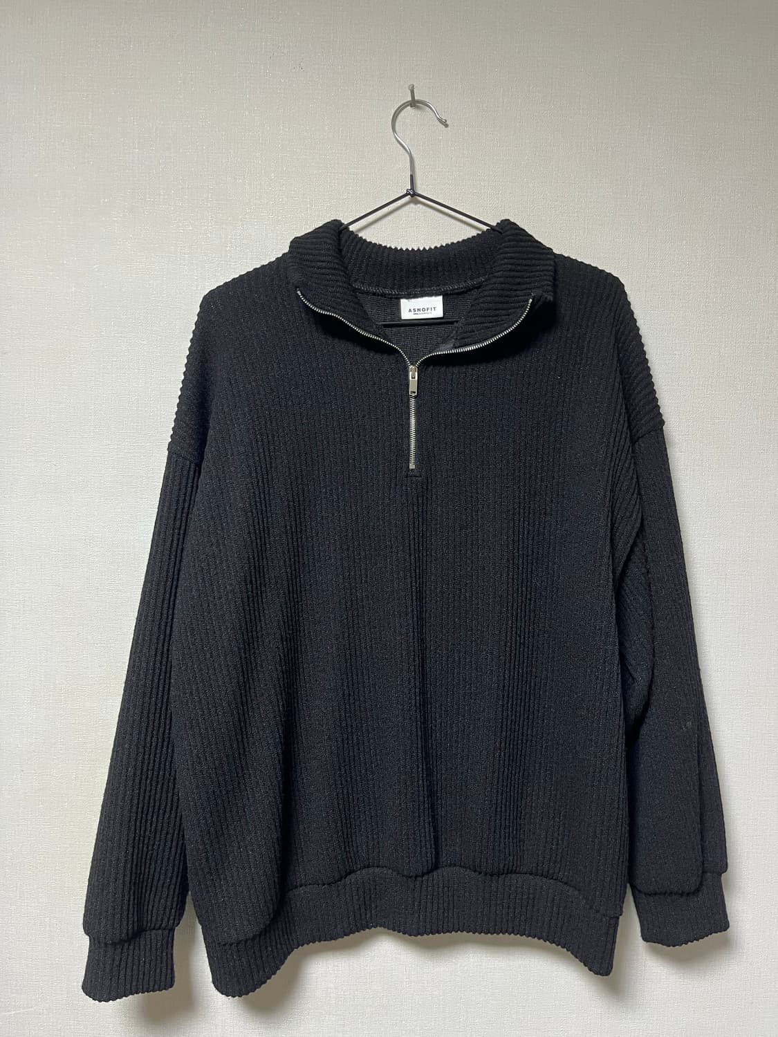 반집업 니트 상품이미지1