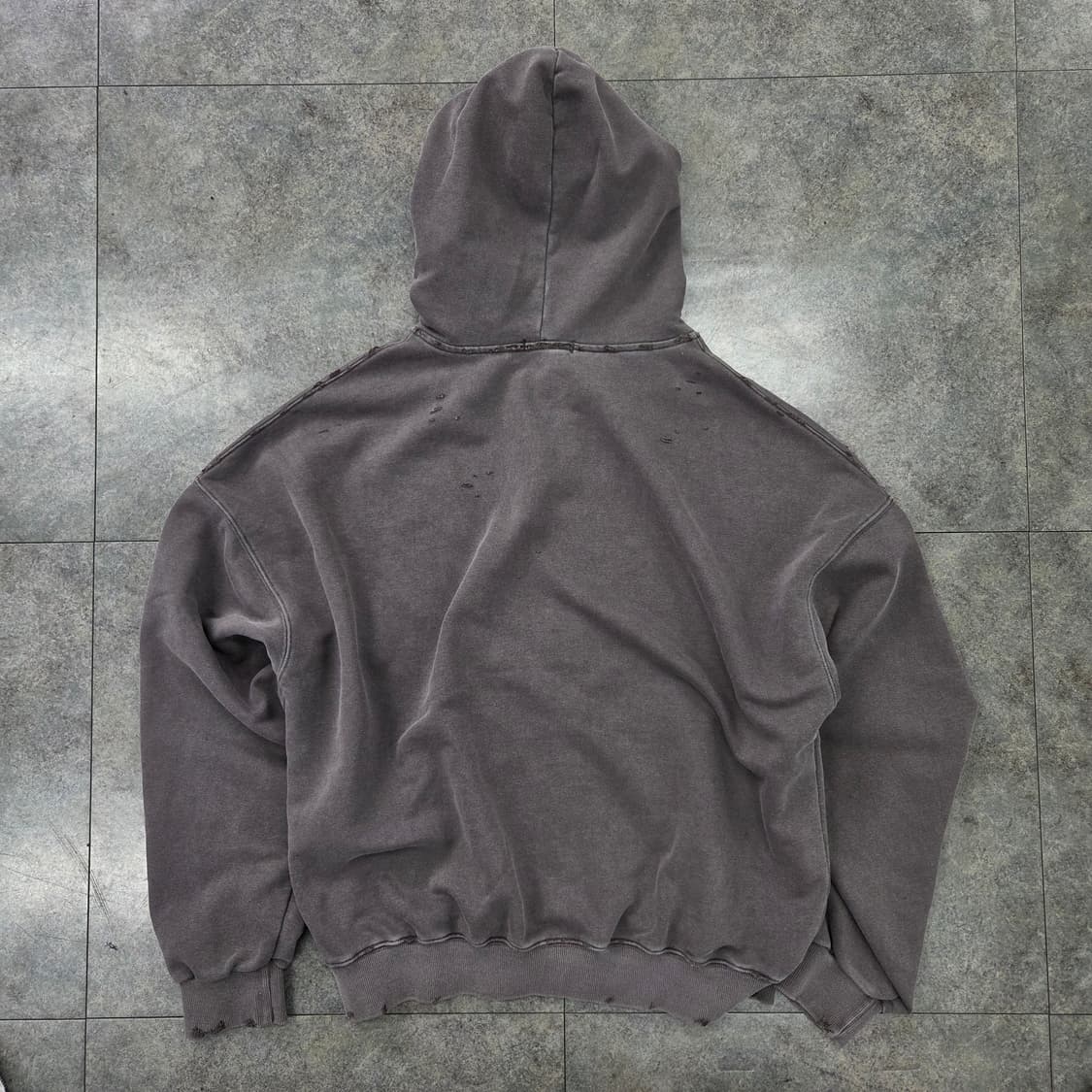 빈티지 워싱 후드 집업 상품이미지6