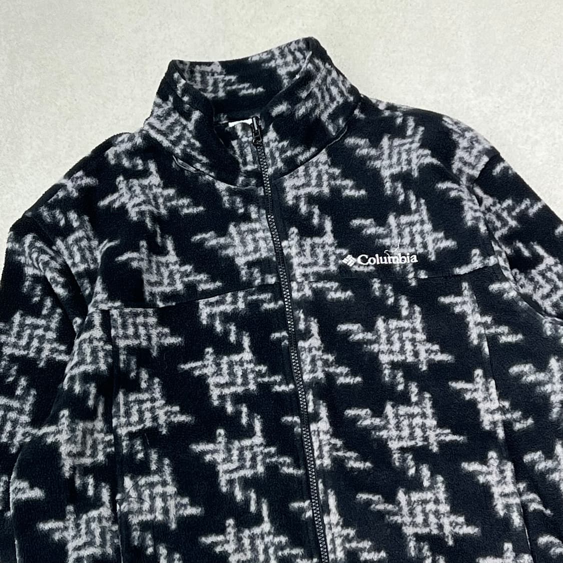 컬럼비아 하운드체크 플리스집업 s09896 상품이미지4