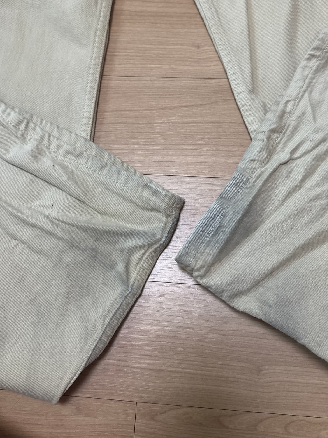 (M) Saks potts salma jeans 살마 진 베이지 상품이미지7