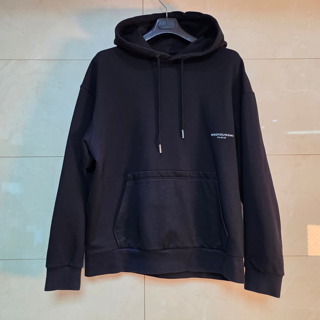 {클로젯}[48]우영미 플라워 백로고 프린팅 후드티 상품이미지2