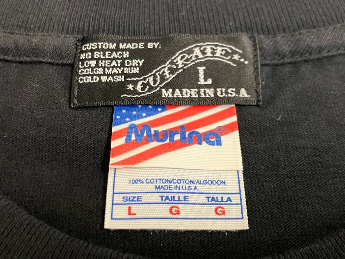 USA 컷레이트 x 존조던 티셔츠 L 할리데이비슨 쵸퍼 모터사이클 핫로드 상품이미지4