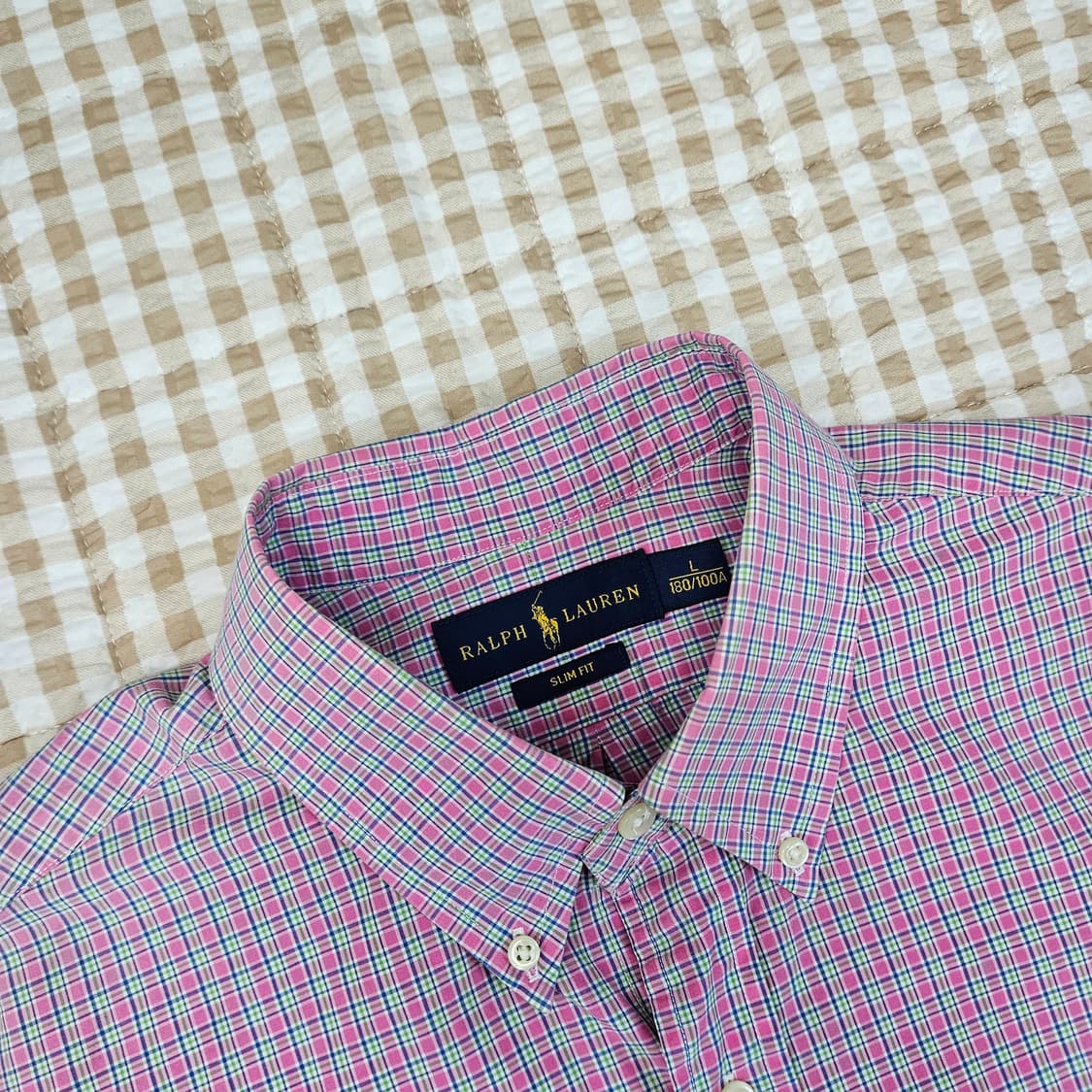 폴로 랄프로렌 긴소매 셔츠 남자100 상품이미지2