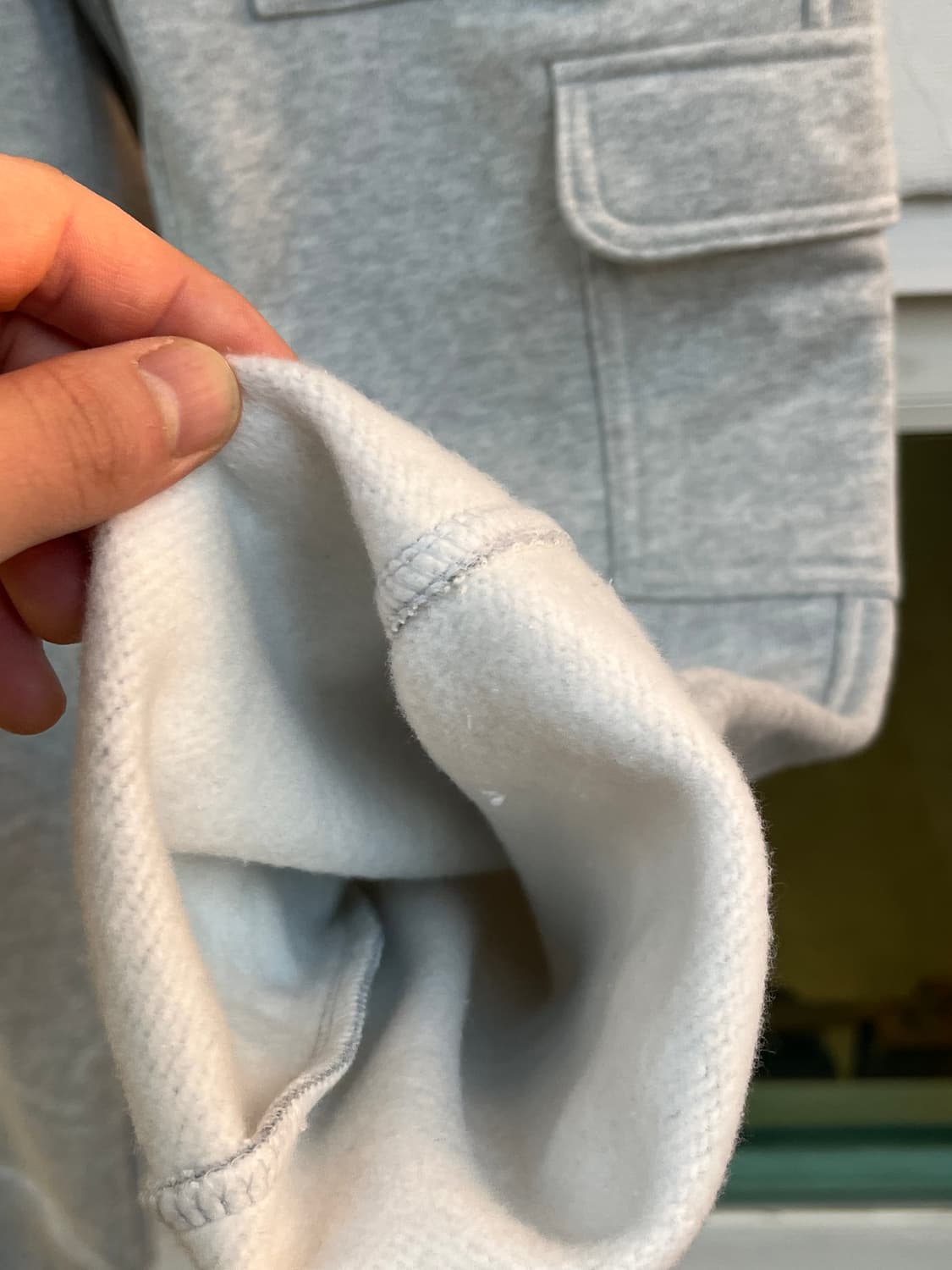 Champion 챔피온 리버스위브 조거팬츠 그레이 S 상품이미지7