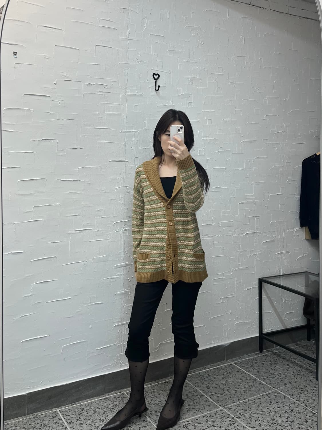 mustards stripe cardigan 상품이미지4