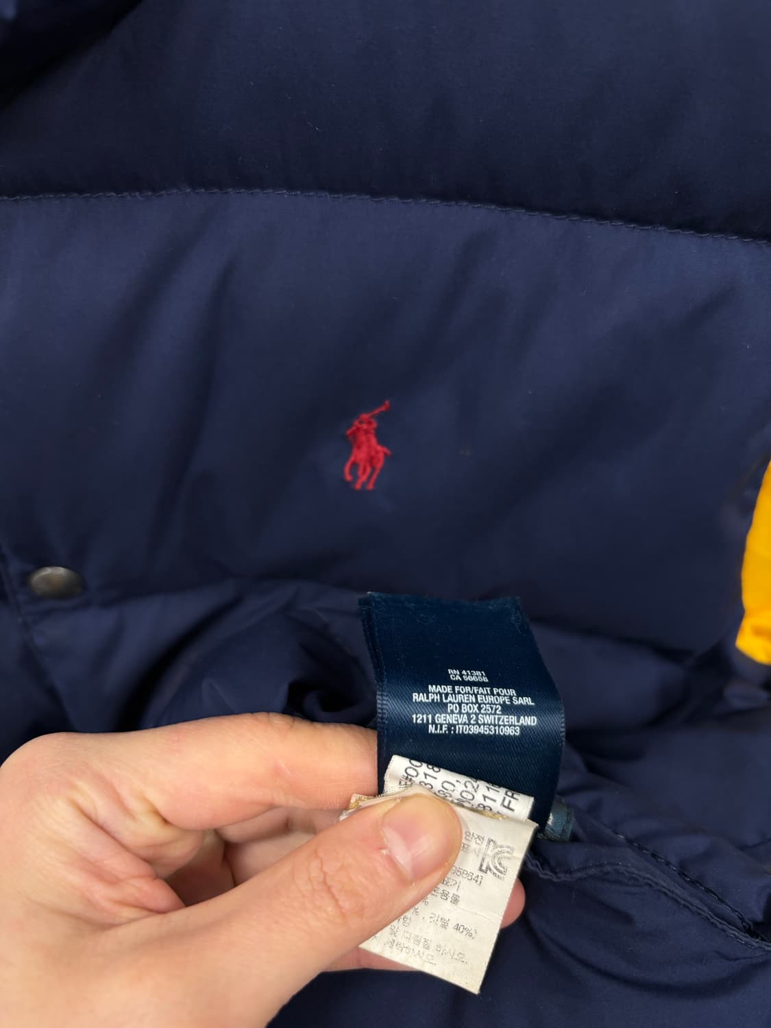 폴로랄프로렌 패딩조끼 상품이미지5