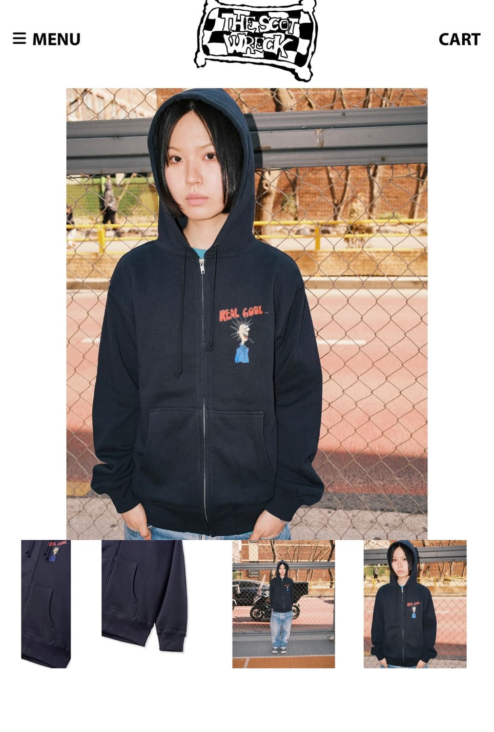 더스캇렉 The scot wreck  hoodie [M] 상품이미지1