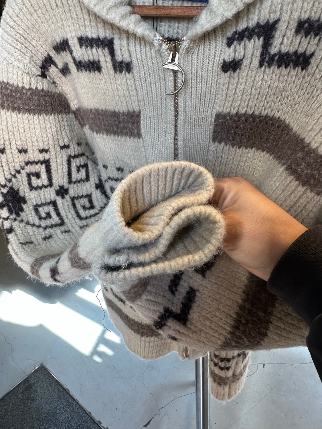 80-90s 폴로 랄프로렌 헤비 울 코위찬 스웨터 우먼스 상품이미지6