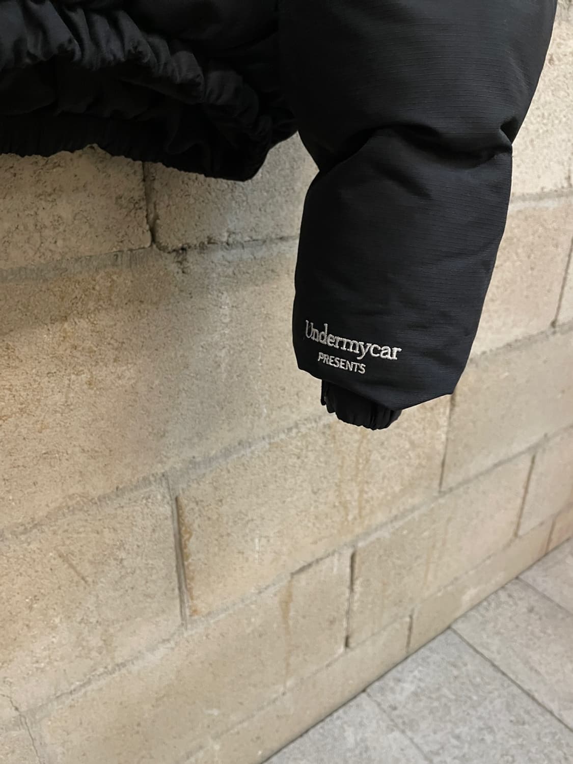 언더마이카 무.15 크롭 패딩 자켓 상품이미지3