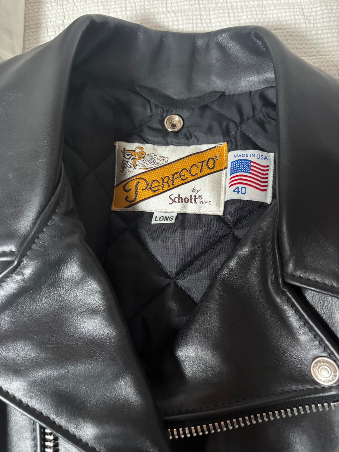 쇼트 Schott nyc 라이더 가죽 자켓 정품 상품이미지3