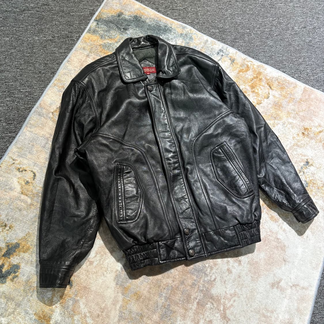 빈티지 양가죽 레더 가죽자켓 상품이미지1