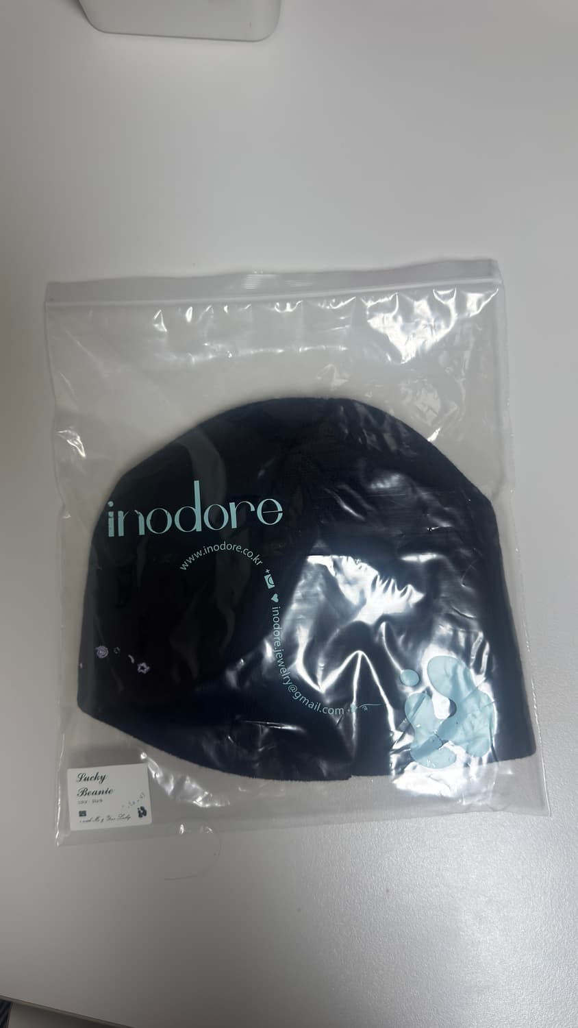 인오도르 럭키 비니 블랙 상품이미지4