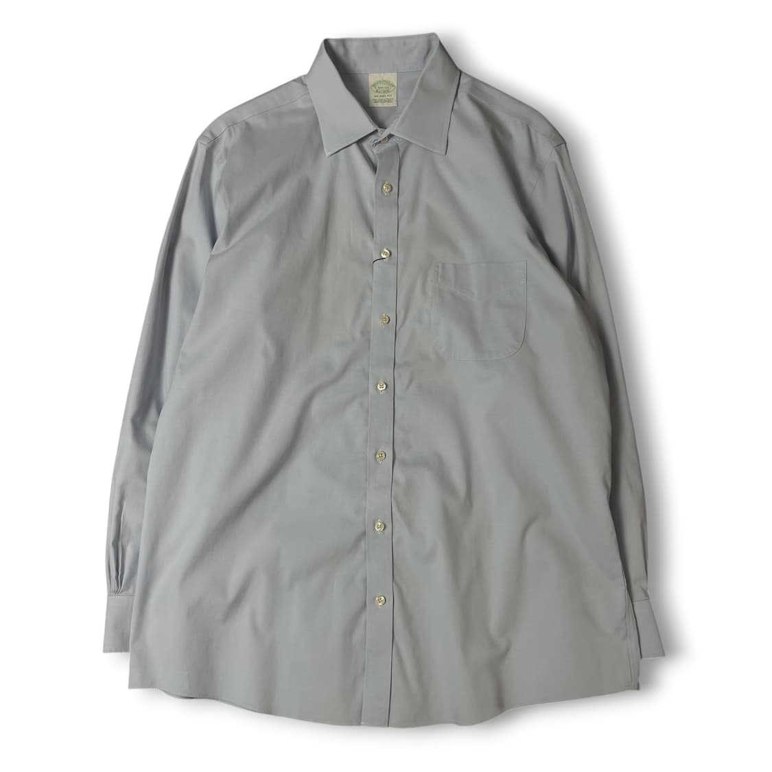 브룩스브라더스 스카이블루 원포켓 밀라노핏 긴팔 셔츠 상품이미지1