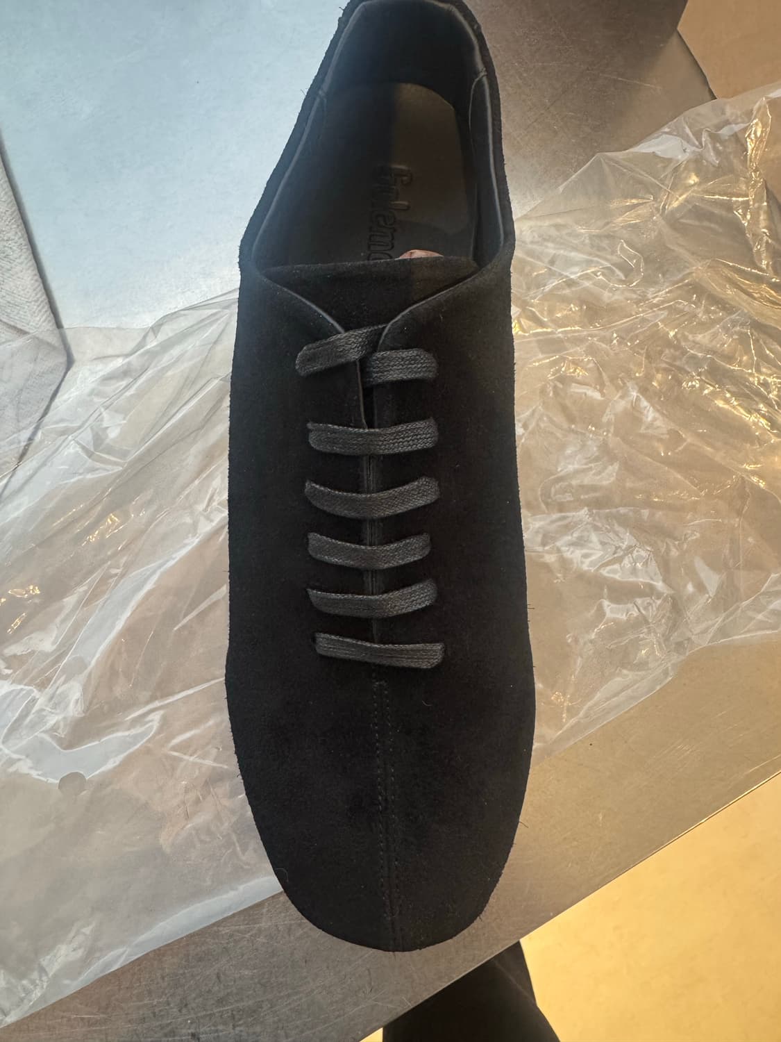 골멧 플랫토001 스웨이드 나이트블랙 280 상품이미지5