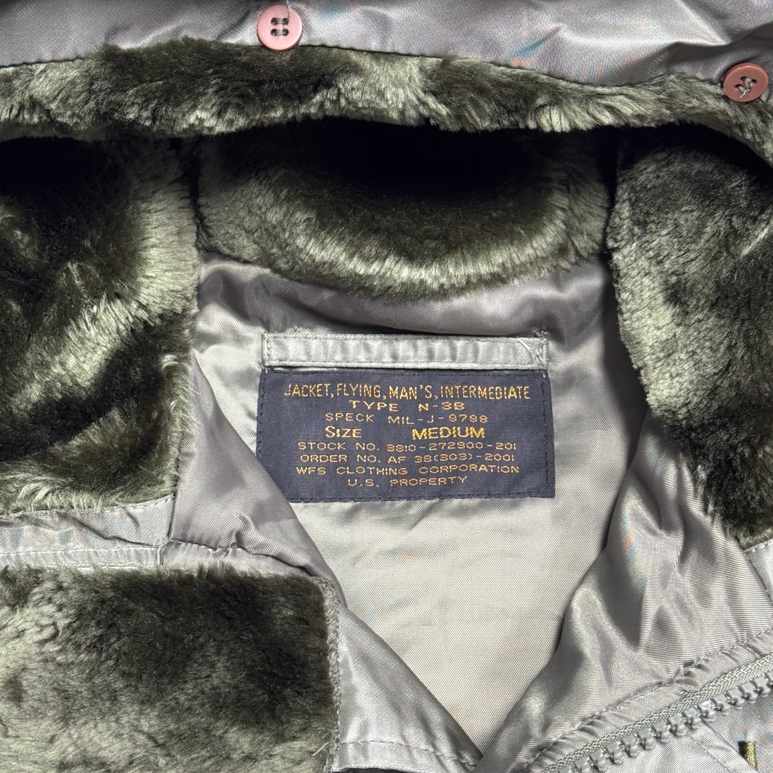 호프인더스트리 빈티지 n-3b 점퍼 M (100- 105) 상품이미지7