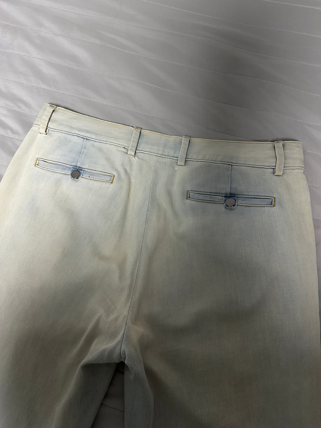 Maison Margiela Contrasting Hem Jeans 50 상품이미지3