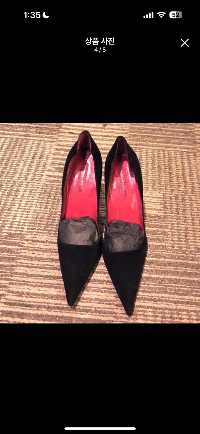 체사레 파조티 스틸레토 힐 (정품) 240~245 고딕 로맨틱 고스 상품이미지5